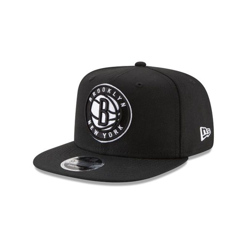 NBA Brooklyn Nets High Crown 9Fifty Snapback (KIM4984) - Black New Era Caps